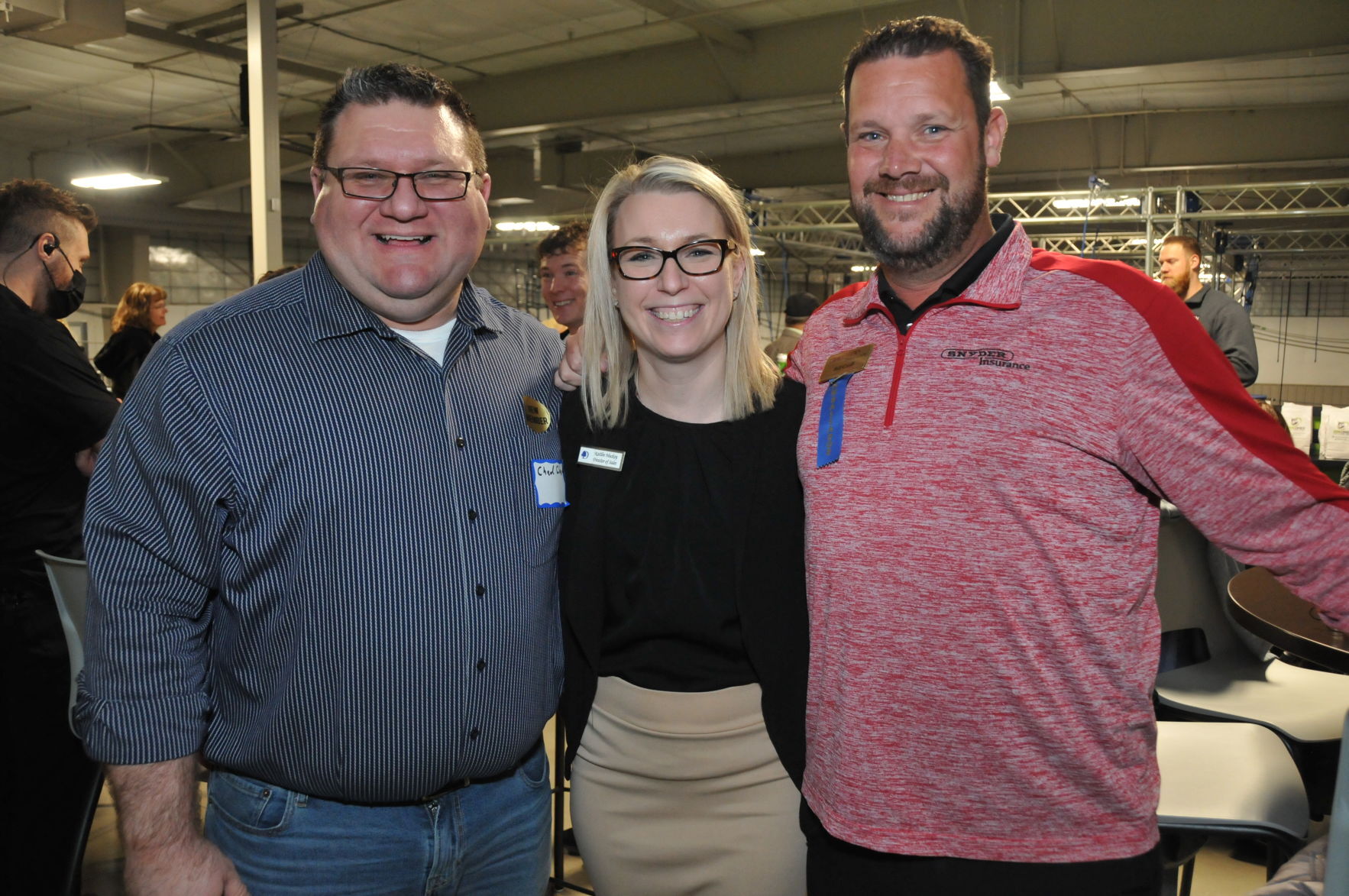 Chad Clark, Kaitlin Muckey, Bill Croff